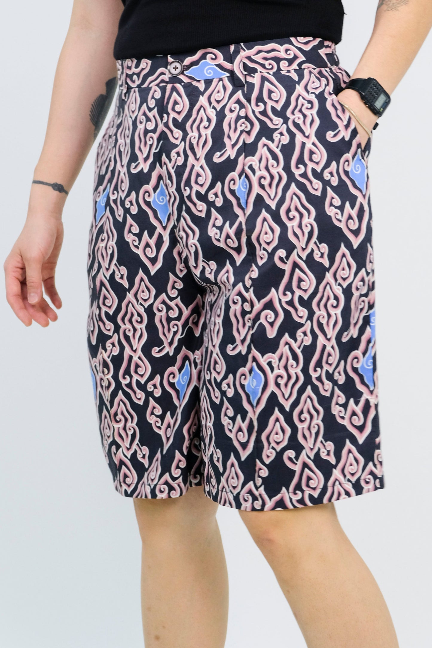 Malaysia-Batik-Attire-Shortpants-Men