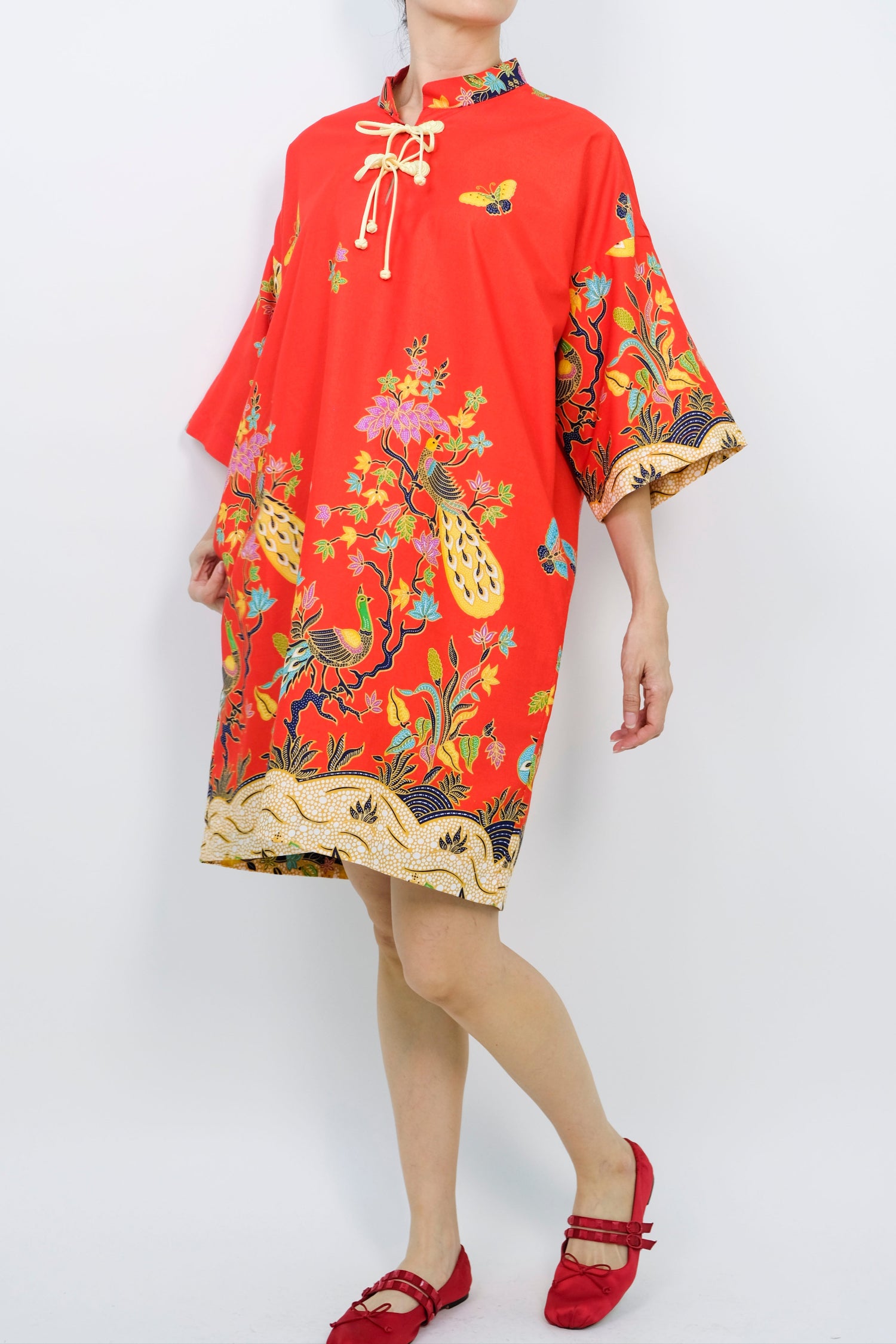Malaysia-Batik-Attire-Dress-Women
